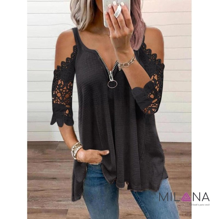 Blusa Lemos Preto / P